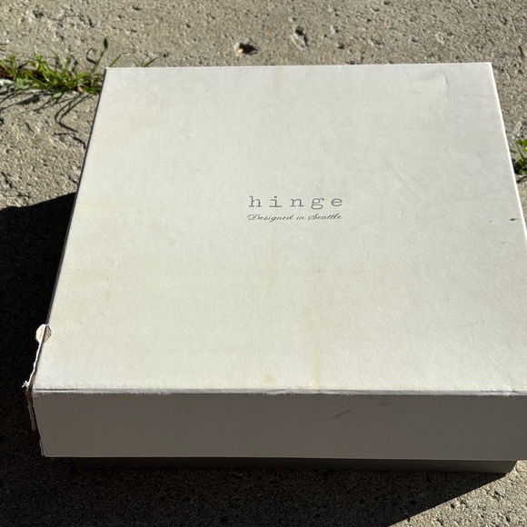 Hinge Brown Hochbarise Lea Suede Lace-Up Bootie/Heels. EUC. Sz 8 - Picture 11 of 11